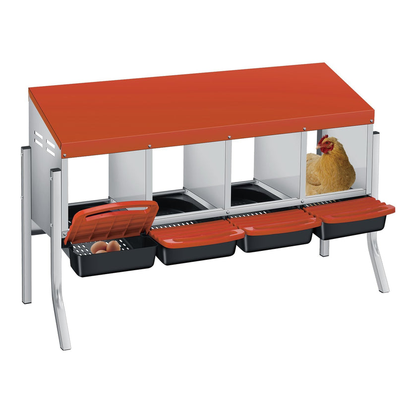 Nichoir GARVEE pour poules à 3 compartiments