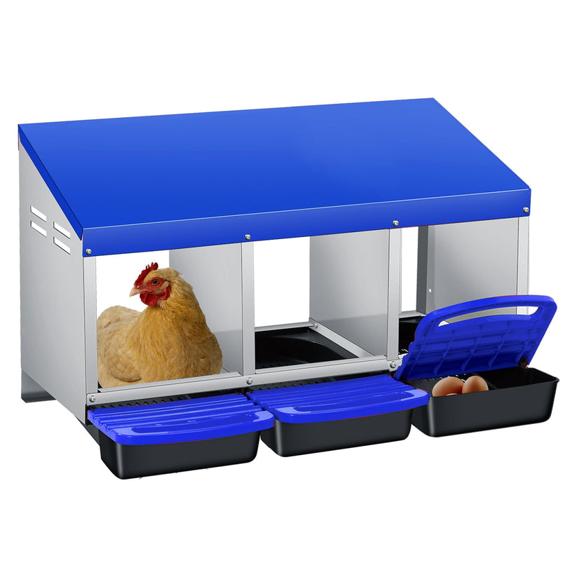 Nichoir GARVEE pour poules en acier galvanisé