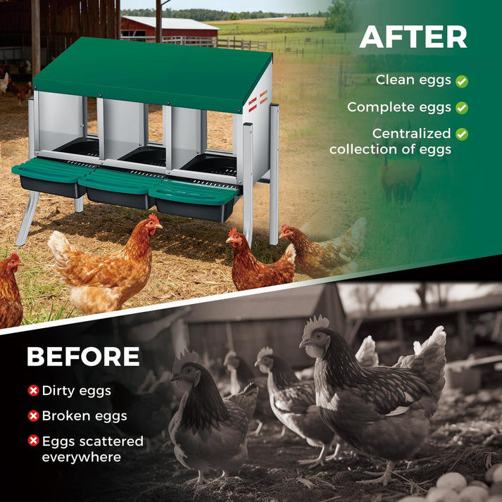 Ventilation du nichoir pour poules